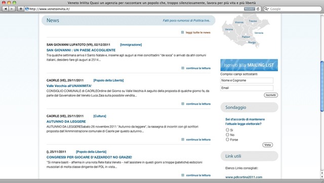 le notizie dal territorio