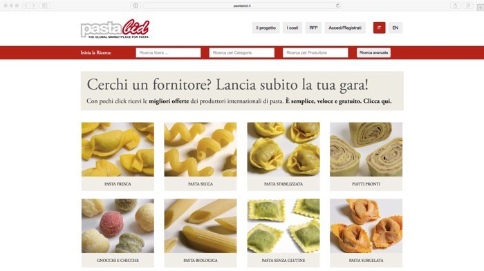 PastaBib, il Portale per i produttori di pasta e per i buyer
